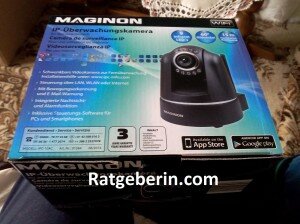 Die Maginon IP Kamera, ein ansprechendes Verpackungsdesign sowie eine gute Kamera Verarbeitung runden den ersten Eindruck positiv ab