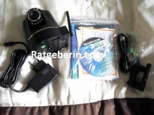 Maginon IP Kamera ausgepackt